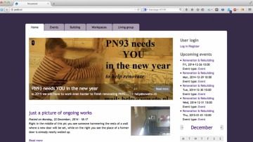 Join the renovation efforts at PN93 in the new year! Join PN93